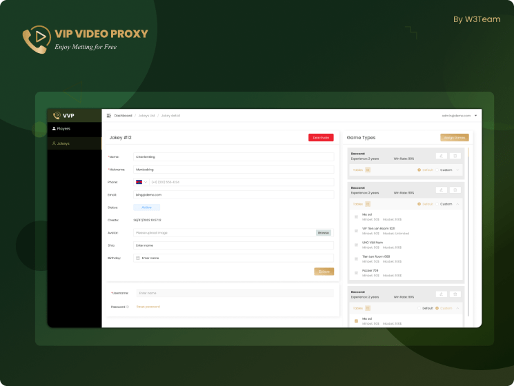 Vip video proxy